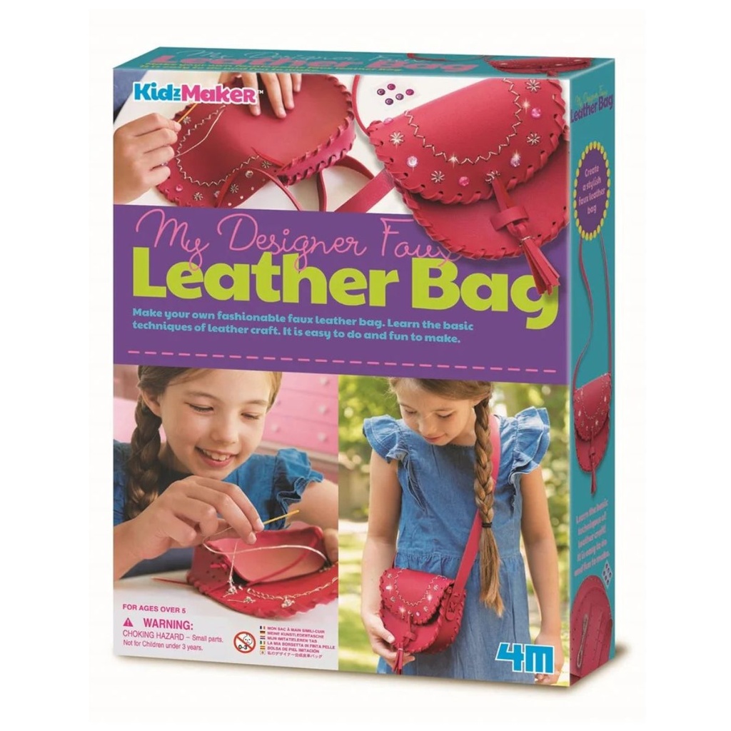 4M KidzMaker My Designer Faux Leather Bag