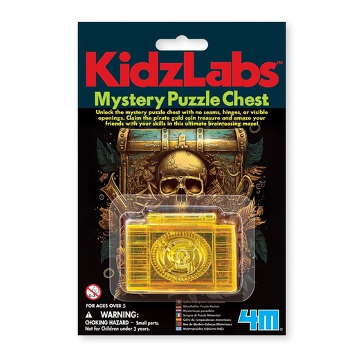 [4893156034663] 4M KidzLabs Mystery Puzzle Chest