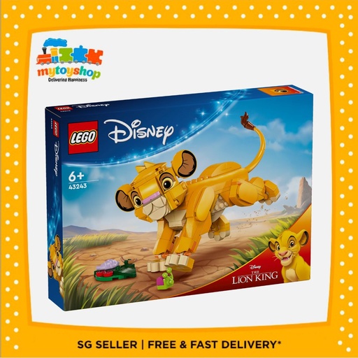 [5702017602080] LEGO 43243 Disney Simba the Lion King Cub