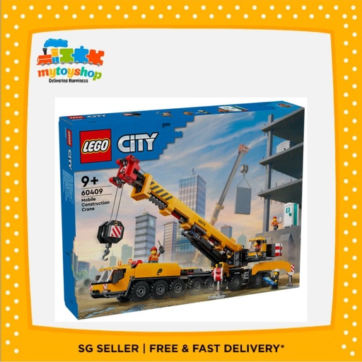 [5702017582917] LEGO 60409 City Yellow Mobile Construction Crane
