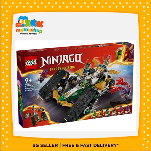 [5702017584621] LEGO 71820 Ninjago Team Combo Vehicle