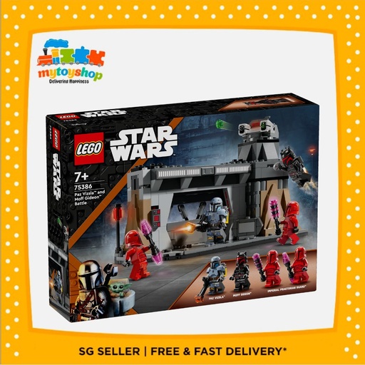 [5702017584423] LEGO 75386 Starwars Paz Vizsla and Moff Gideon Battle