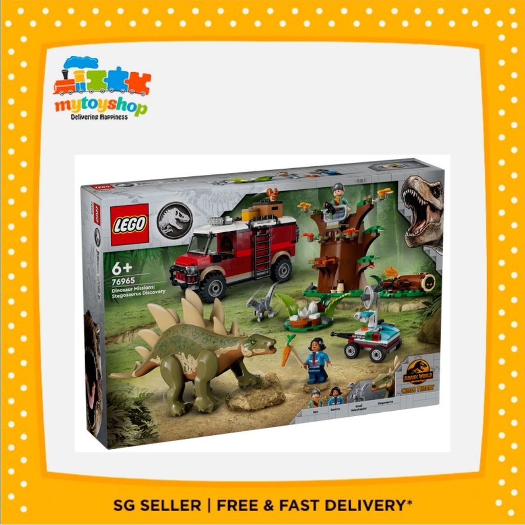 LEGO 76965 Dinosaur Missions Stegosaurus Discovery