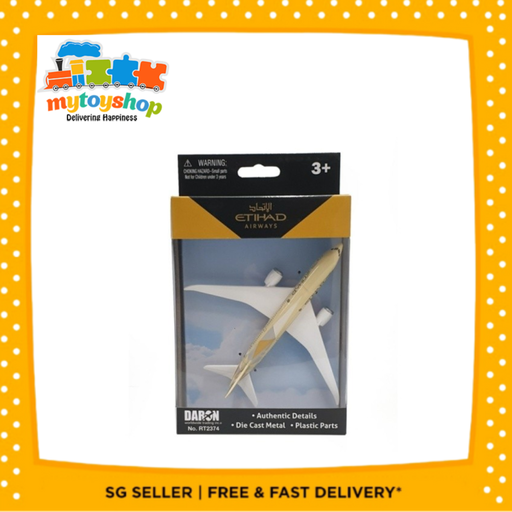 [817346027833] Etihad Airways Diecast Airplane Model