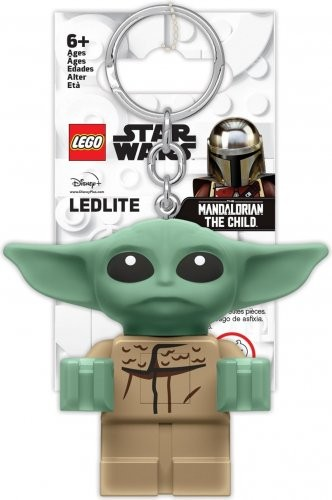 [4895028535476] LEGO Keychain Star Wars Grogu Keylight