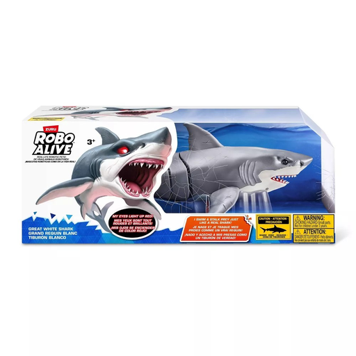 [193052064240] Zuru Robo Alive Great White Shark