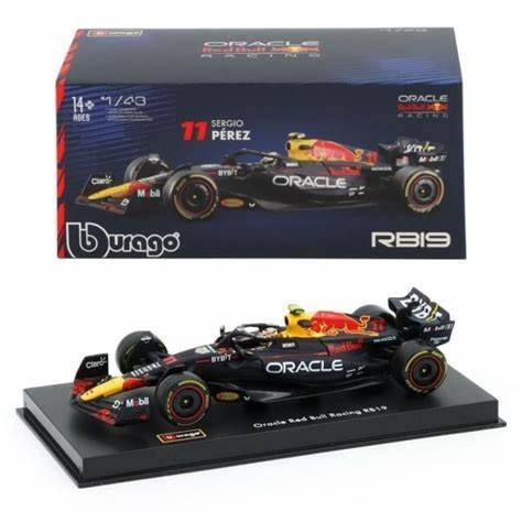 [04893993380831] Burago 1:43 Oracle F1 Red Bull Racing  RB19 2023 #11 Sergio Perez