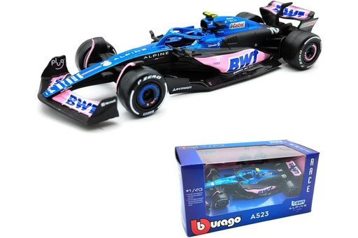 [4893993380725] Bburago 1:43 Renault Alpine A523 F1 2023 #10 Pierre Gasly