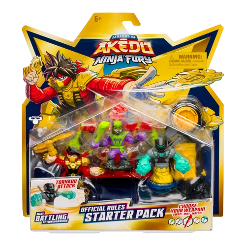 [630996153338] Legends of Akedo S7 Starter Pack Three Strikes Chux