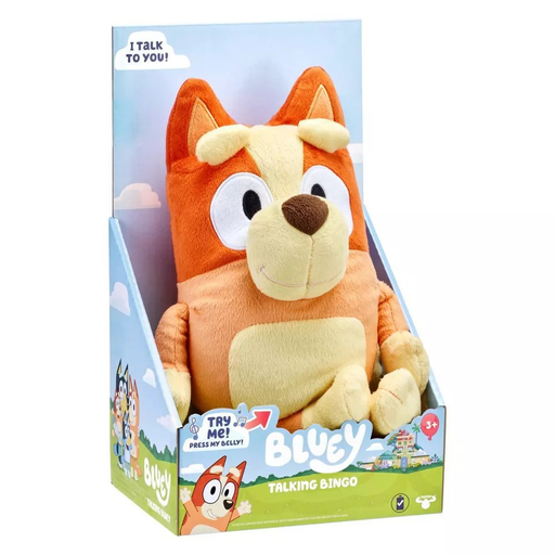 [630996171370] Bluey Plush Talking Bingo