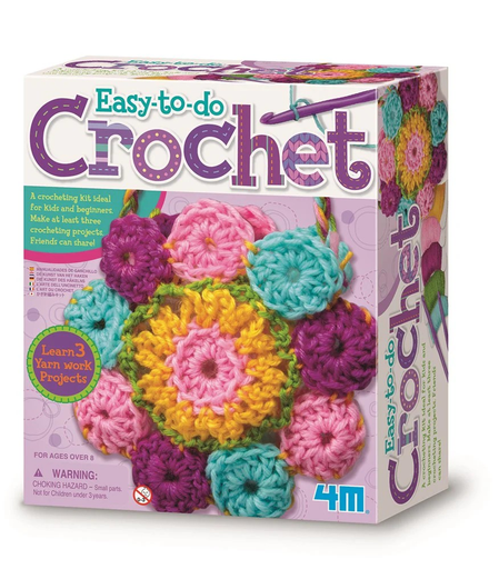 [4893156027375] 4M Easy to Do Crochet Kit