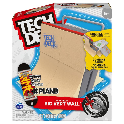 [778988431498] Tech Deck Big Vert Wall X-Connect Park Creator Ramp Set