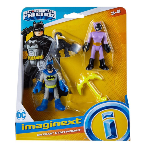 [887961945041] Imaginext DC Super Friends Batman and Catwoman
