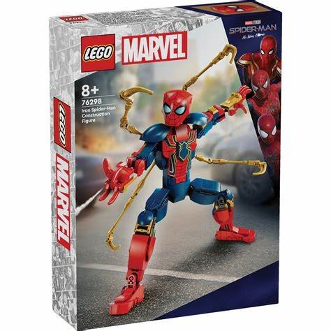[5702017590165] Lego 76298 Marvel Iron Spider-Man Construction Figure