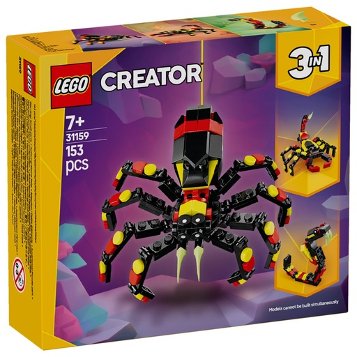 [5702017822242] LEGO 31159 Creator Wild Animals Surprising Spider