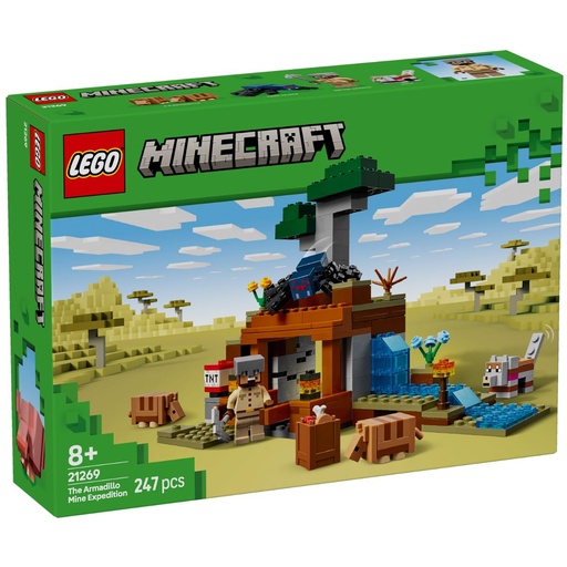 [5702017815435] LEGO 21269 Minecraft The Armadillo Mine Expedition