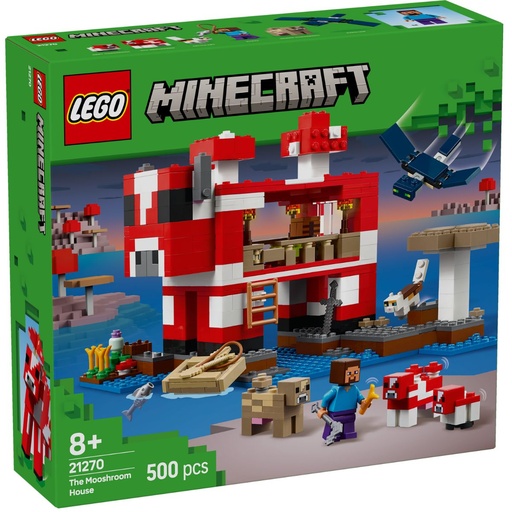 [5702017815442] LEGO 21270 Minecraft The Mooshroom House