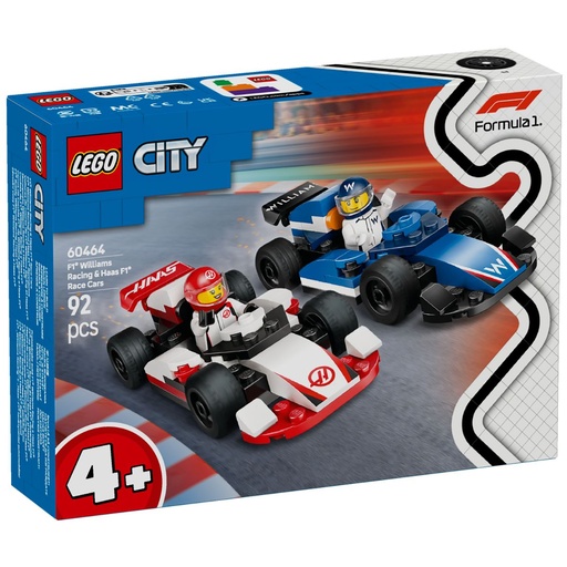 [5702017812632] LEGO 60464 City F1 Williams Racing &amp; Haas F1 Race Cars
