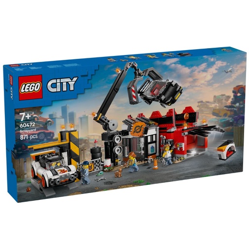 [5702017815121] LEGO 60472 City Scrapyard with Cars