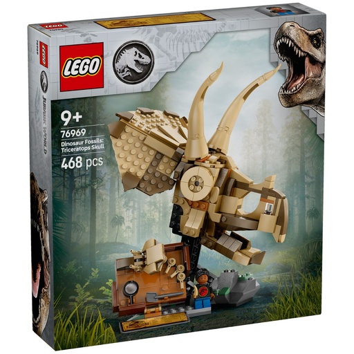 [5702017814193] LEGO 76969 Jurassic World Dinosaur Fossils Triceratops Skull