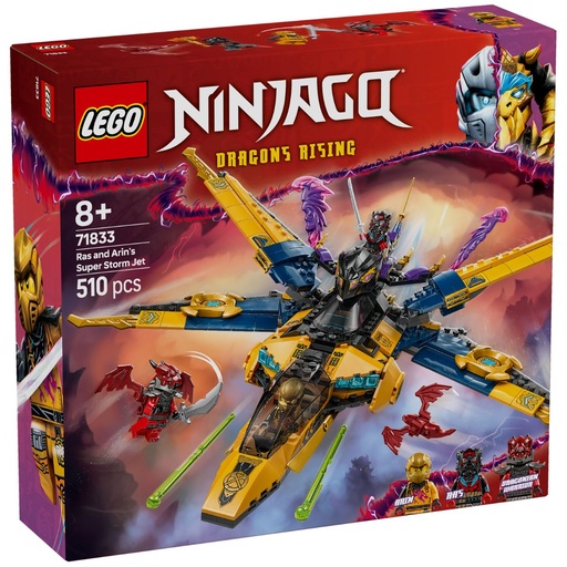[5702017815688] LEGO 71833 Ninjago Ras and Arin's Super Storm Jet