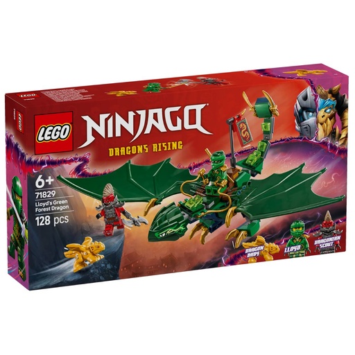 [5702017815640] LEGO 71829 NINJAGO Lloyd’s Green Forest Dragon