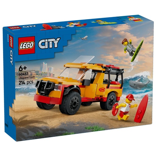 [5702017812434] LEGO 60453 City Lifeguard Beach Rescue Truck