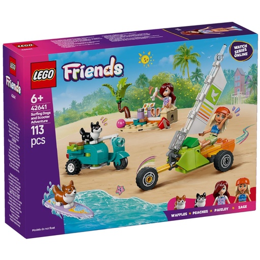 [5702017783710] LEGO 42641 Friends Surfing Dogs and Scooter Adventure