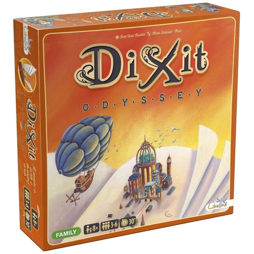 [3558380028338] Dixit Odyssey Board Game