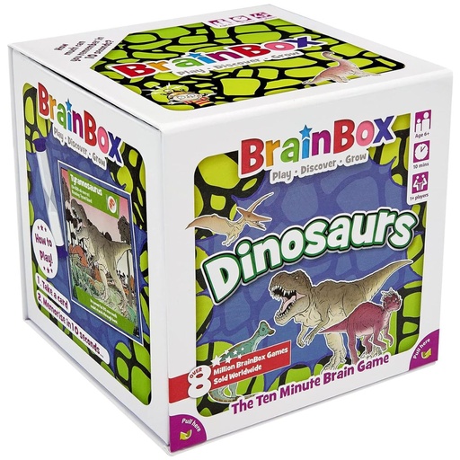 [5025822244062] BrainBox Dinosaurs Card Game