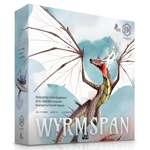 [850032180788] Wyrmspan Board Game