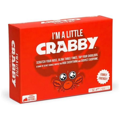 [810083042527] I'm A Little Crabby Card Game