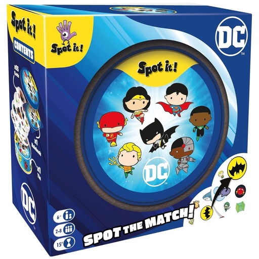 [3558380105787] Spot it Dobble DC Universe Comics  Edition
