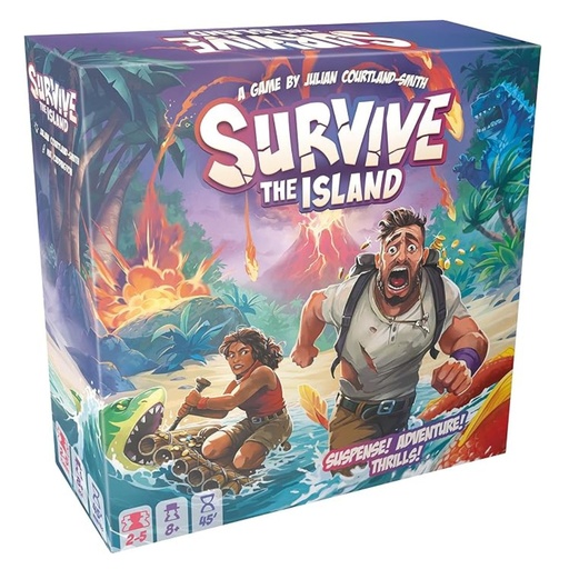 [3558380119197] Survive the Island Board Game