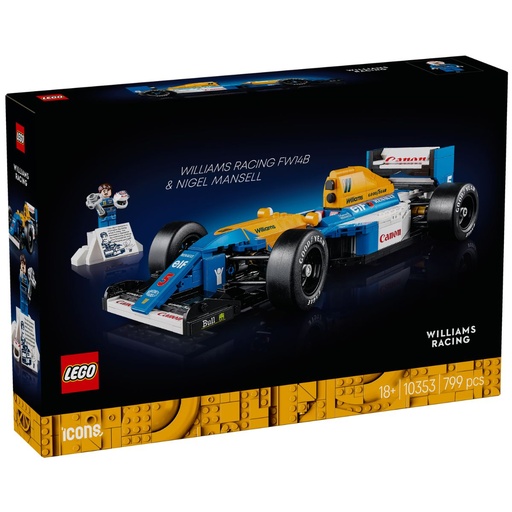 [5702017815862] LEGO 10353 Icons Williams Racing FW14B &amp; Nigel Mansell