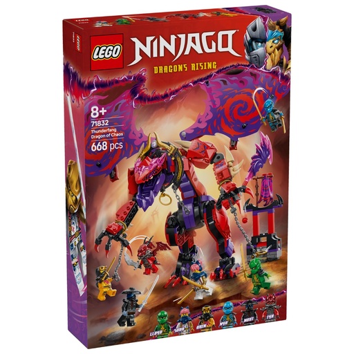 [5702017815671] LEGO 71832 NINJAGO Thunderfang Dragon of Chaos