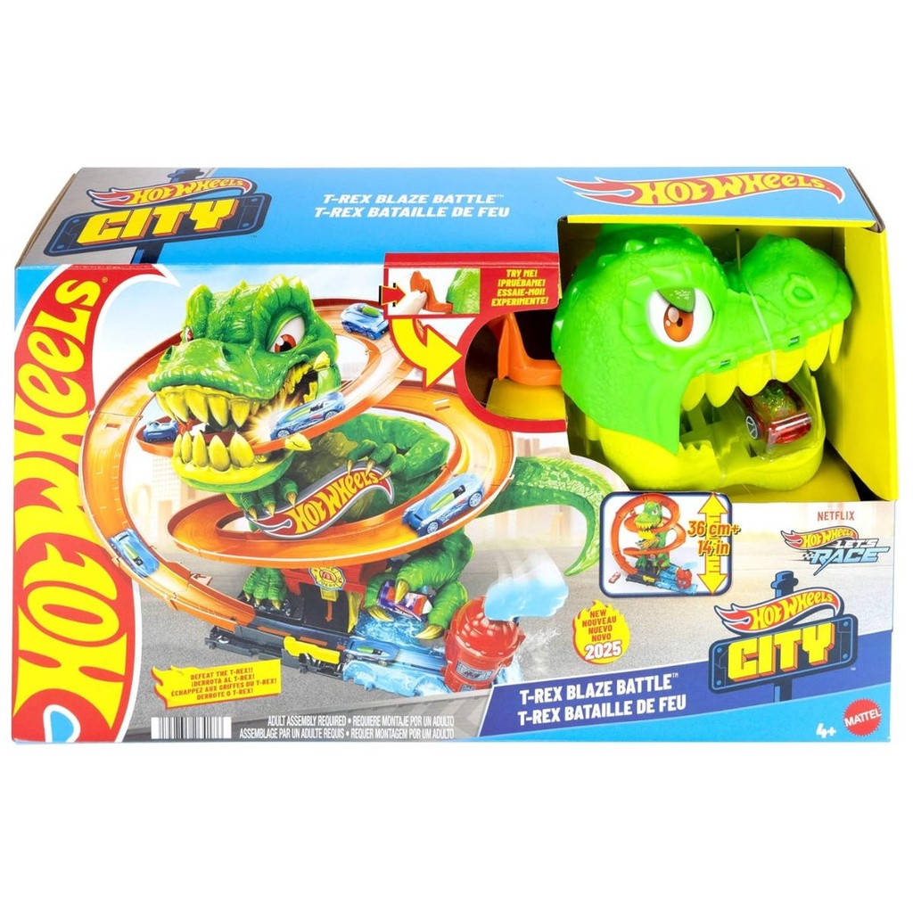Hot Wheels Trex Blaze Battle