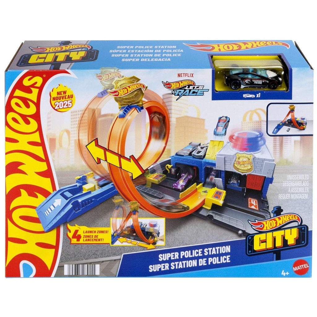 Hot Wheels Super Police Station