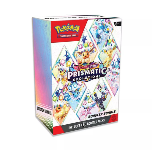 [196214112544] Pokemon TCG Scarlet &amp; Violet—Prismatic Evolutions Booster Bundle
