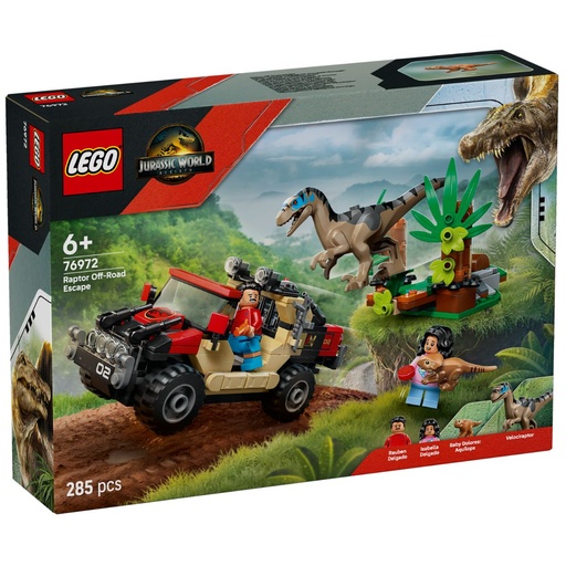 [5702017812779] LEGO 76972 Jurassic World Raptor Off Road Escape