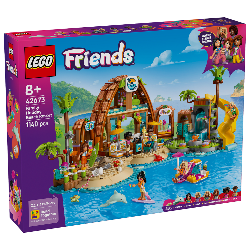 LEGO 42673 Friends Family Vacation Beach Resort