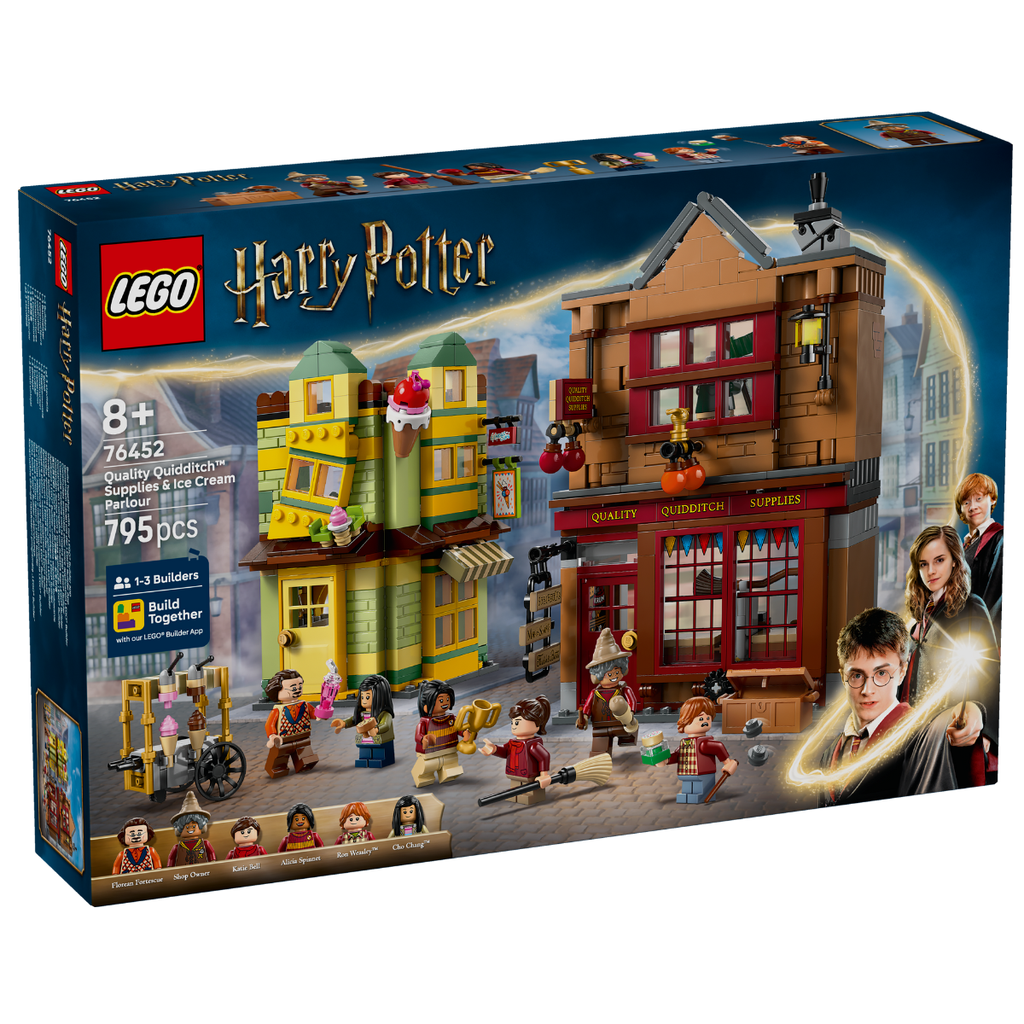 LEGO 76452 Harry Potter Quality Quidditch Supplies &amp; Ice Cream Parlour