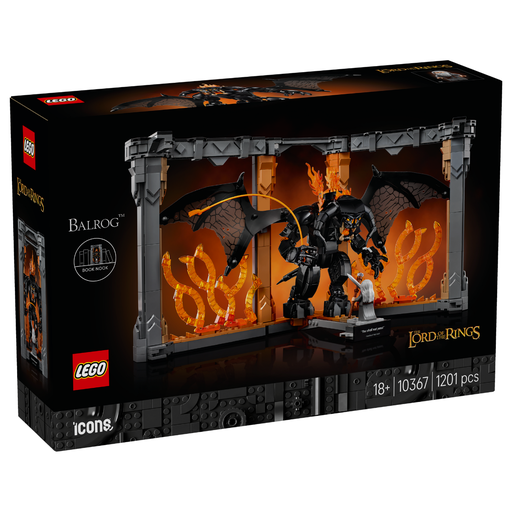 [5702017815909] LEGO Icons 10367 The Lord of the Rings: Balrog Book Nook