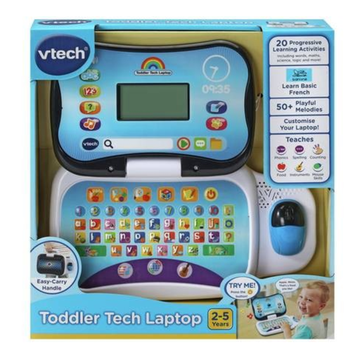 [3417765248030] Vtech Toddler Tech Laptop Blue