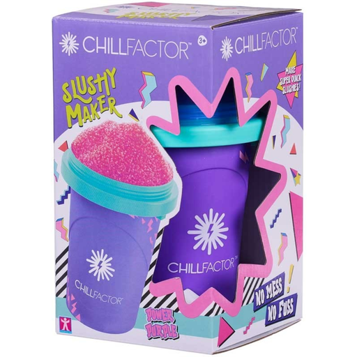 [5029736083533] Chill Factor Slushy Maker Colour Shock Purple Power