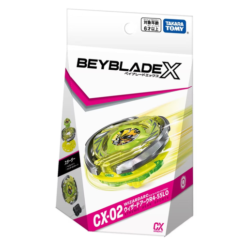 [4904810939603] BEYBLADE X CX-02 STARTER WIZARD ARC