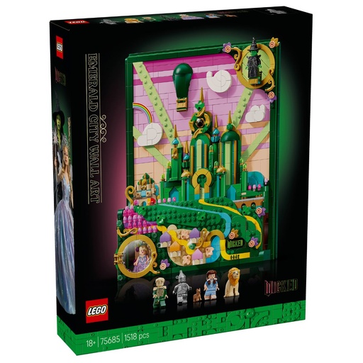 [5702017812939] LEGO 75685 Wicked Emerald City Wall Art