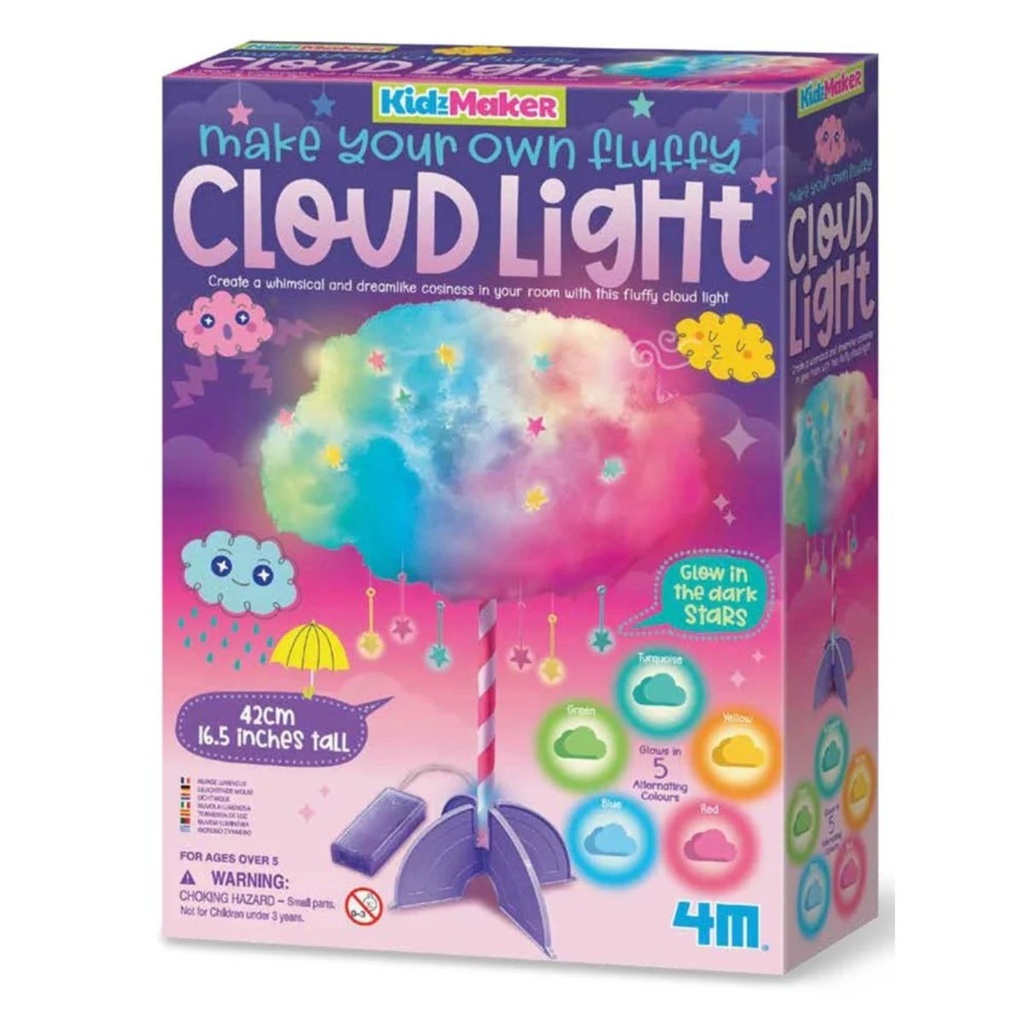 4M Make Your Own Fluffy Cloud Light