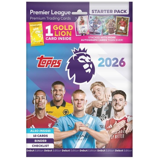[5053307076518] Topps Match Attax Premier League 2026 Starter Pack