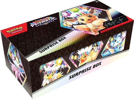 [196214105966] Pokemon Prismatic Evolutions 8.5 Surprise Box